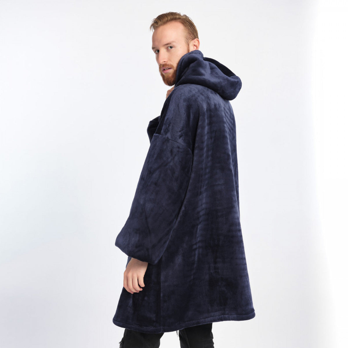 BARAMOOR džemperis - pledas "Navy Blue" – 6