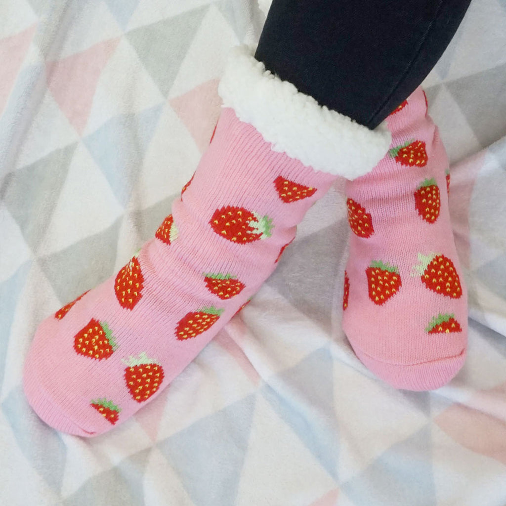 BARAMOOR šiltos kojinės "Strawberry" – 3