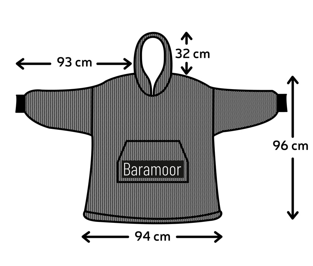 BARAMOOR džemperis - pledas "Pizza" – 9